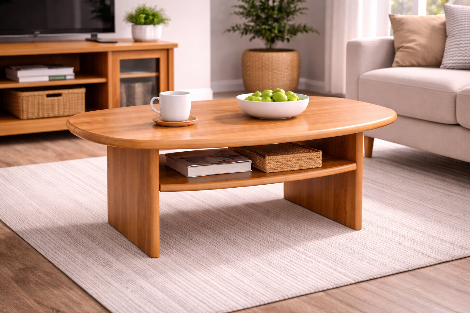 Artis diivanilaud must lepp