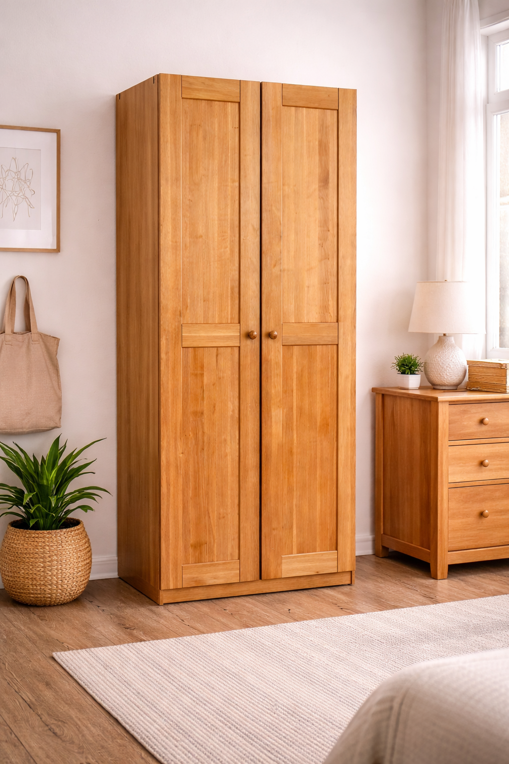 Must Lepp Riidekapp 2 uksega