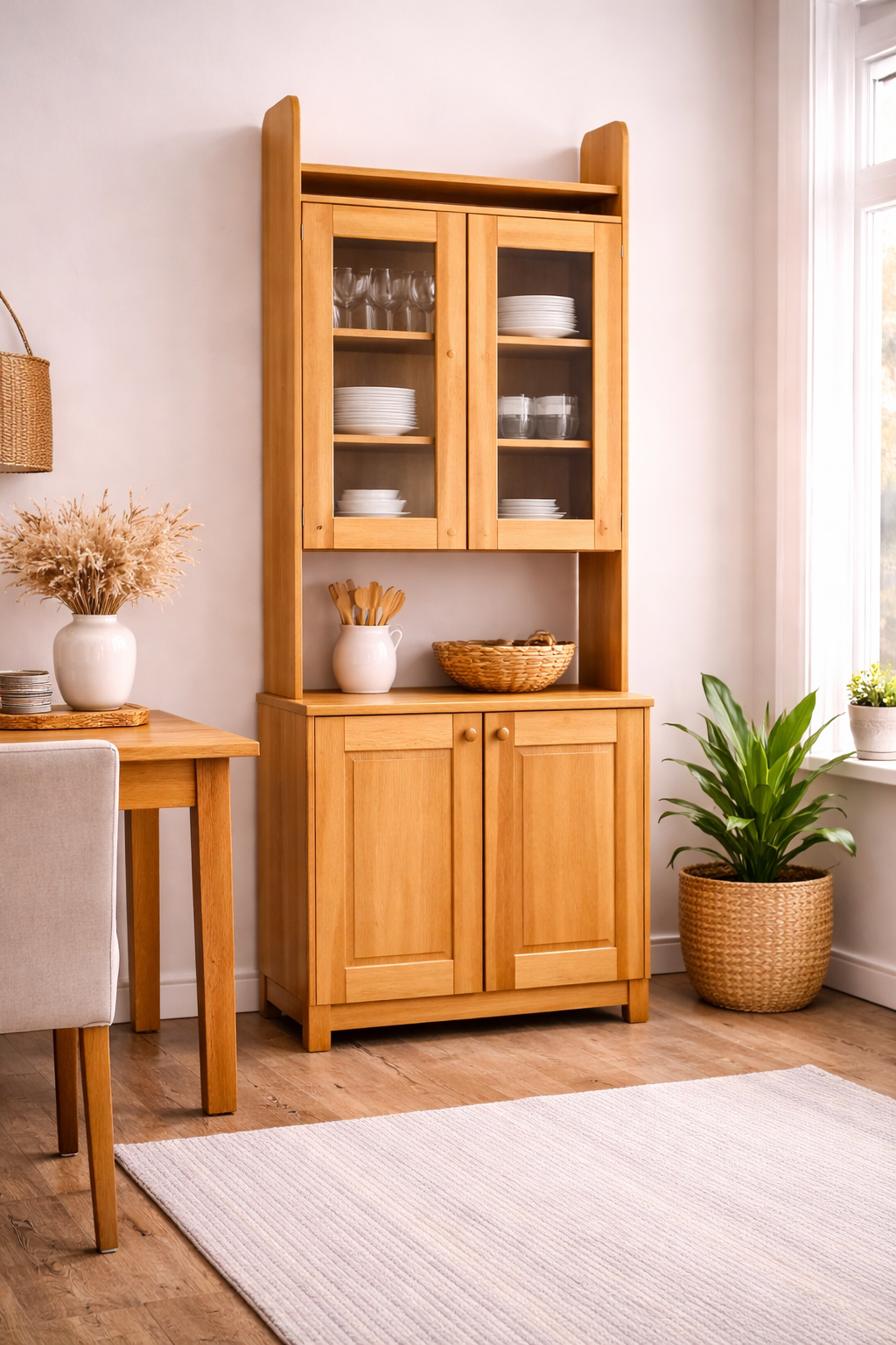 Must lepp riiul 2PUIT + 2KLAASIST UST