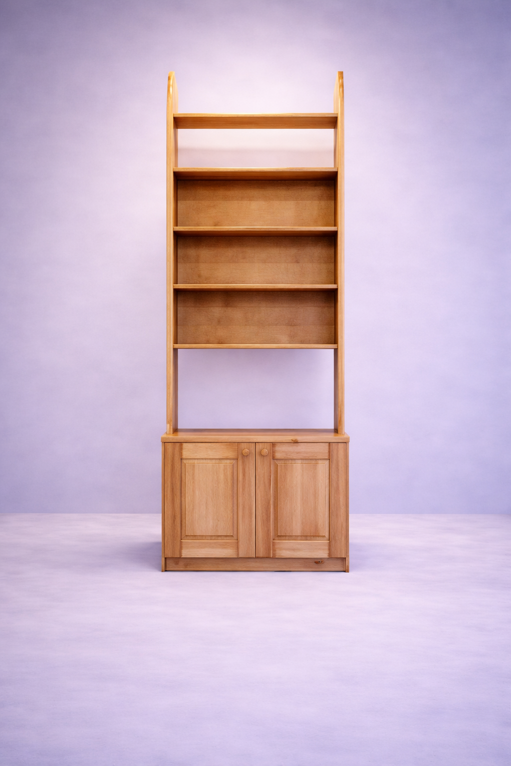 Must lepp riiul 2 uksega