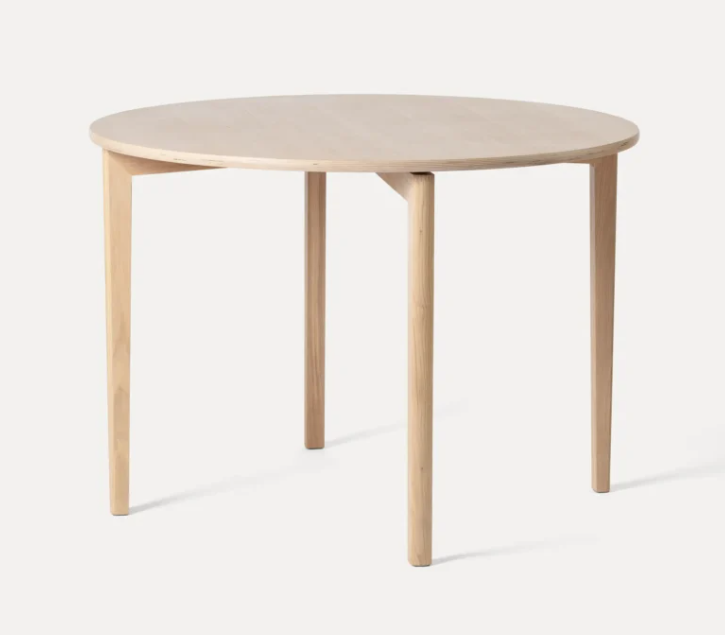 Tromso ümmargune tammelaud Ø 110 cm