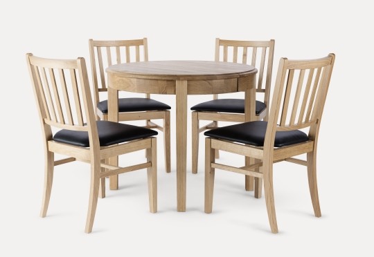 New England Mini Pikendatav Söögilaud Kask, Saar ja Tamm - Unolik