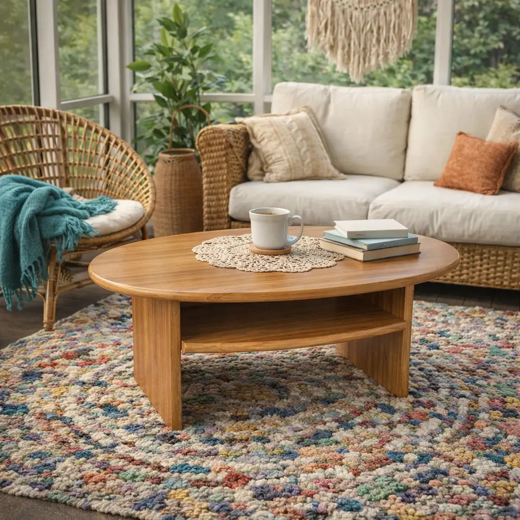 Puitmööbel sobib hästi ka klaasitud terrassile, rõdule ja verandale