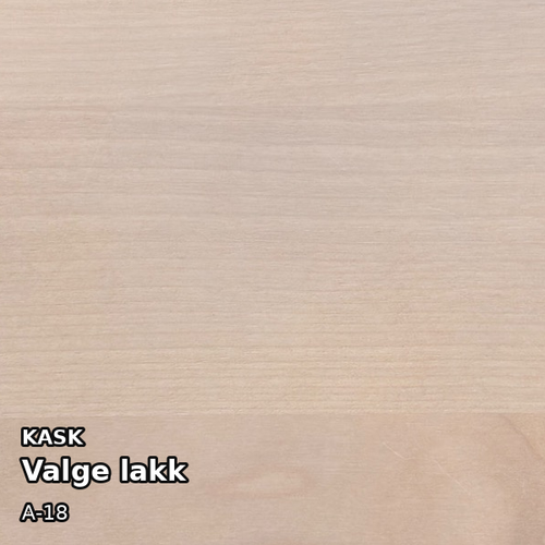 Kask Valge lakk A-18