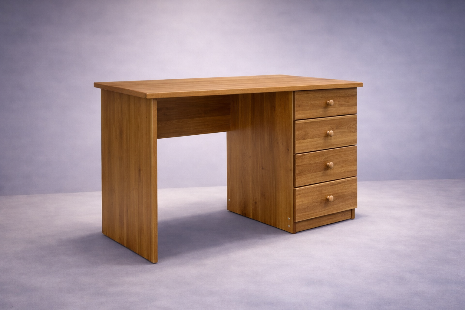 Must lepp kirjutuslaud nuppudega