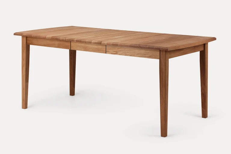 Salto pikendatav täispuidust söögilaud 140 × 90 cm | kask ja tamm