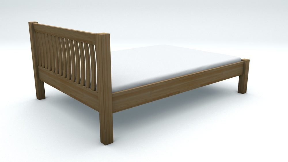 Lauma voodi Tamm D043 | Tammepuidust voodi