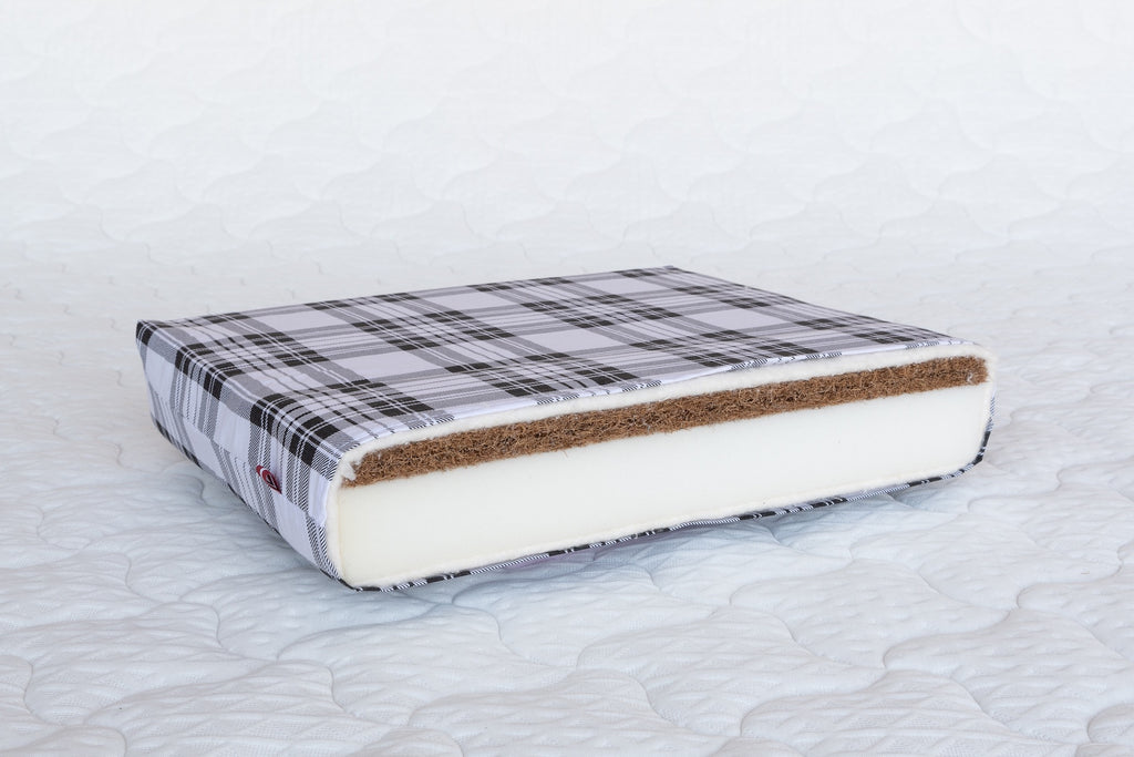 Lastevoodi madrats kookos + poroloon 8cm