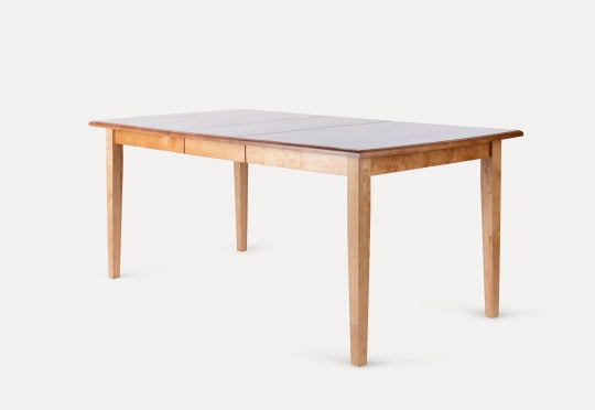 Salto pikendatav täispuidust söögilaud 140 × 90 cm | kask ja tamm